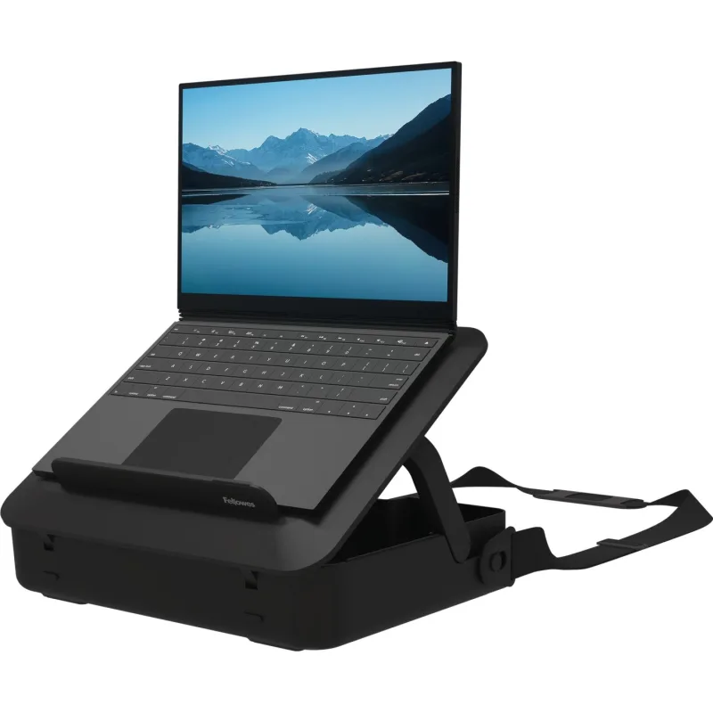 Kufřík a podložka pod notebook Fellowes BREYTA černý FELFERGCCBRN