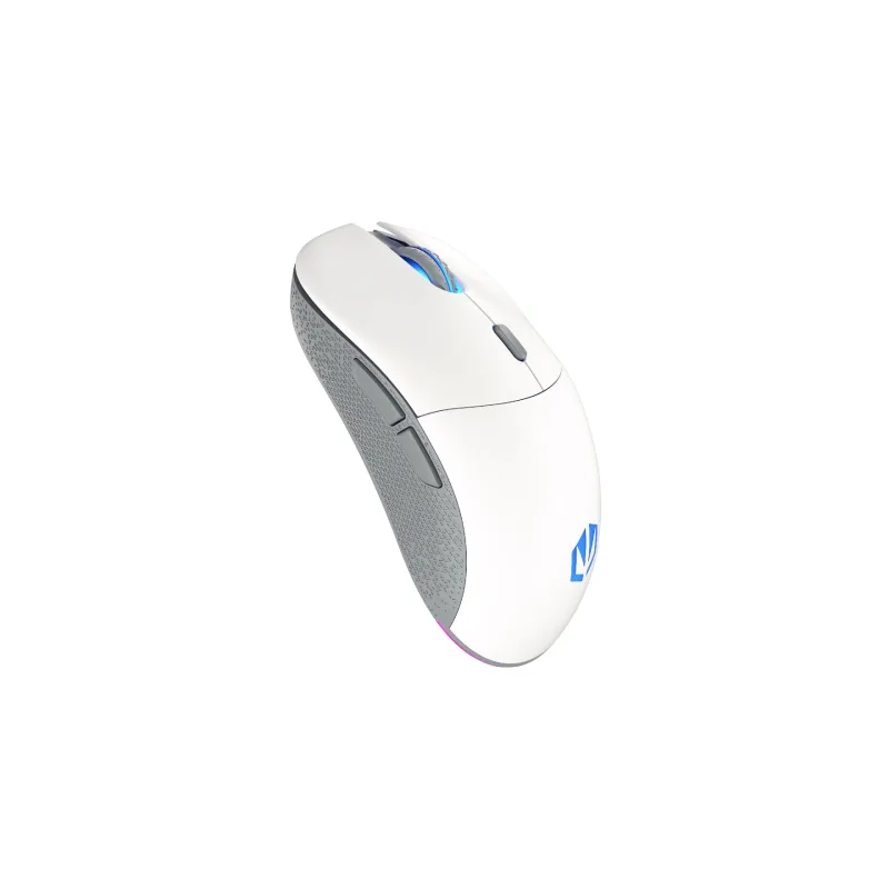 Endorfy GEM Plus/Herní/Optická/Pro praváky/26 000 DPI/Drátové/Bezdrátové/Bílá EY6A015