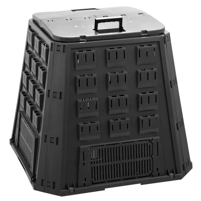 Kompostér EVOBLACK, 420 l, čierny