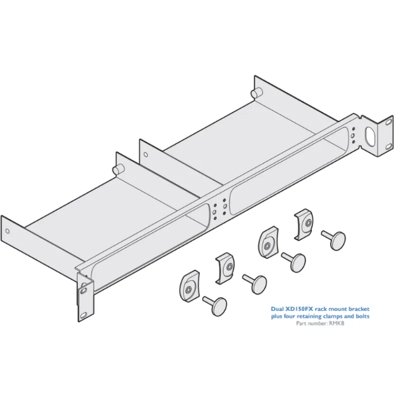 ADDER Rackmount kit 1U XD150 RMK8