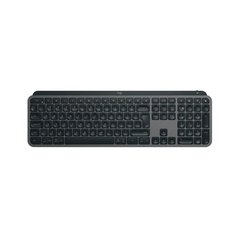 LOGITECH OEM Logitech MX KEYS S/Bezdrátová USB + Bluetooth/US layout/Grafitová 920-011587