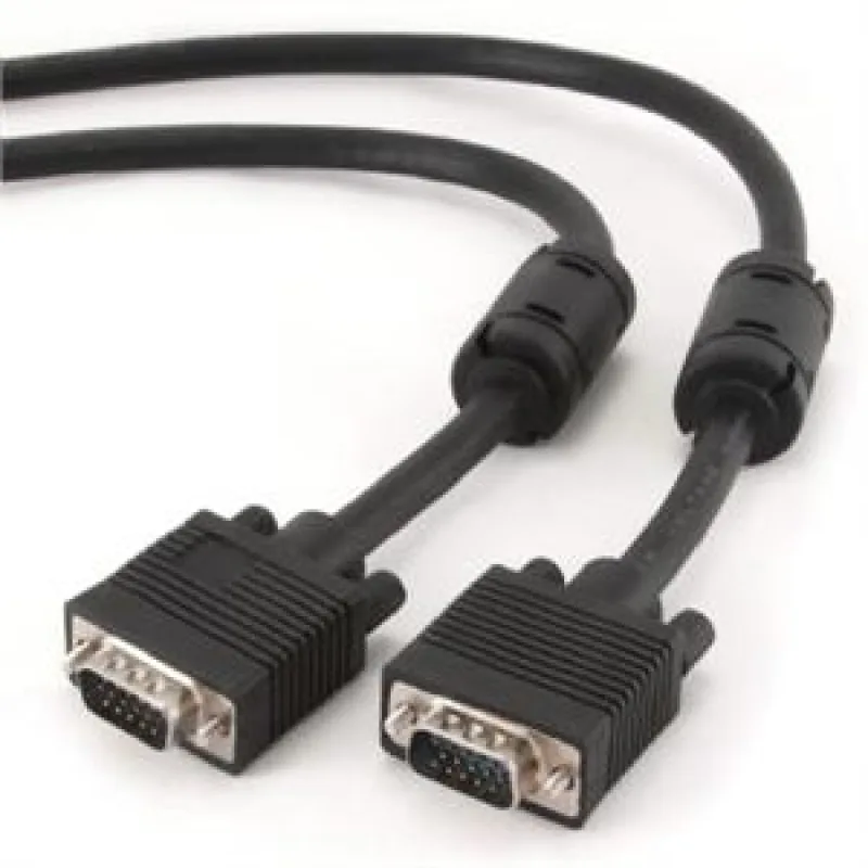 GEMBIRD Kabel přípojný mon 15M/15M VGA,1,8m, stíněný ferr. CC-PPVGA-6B