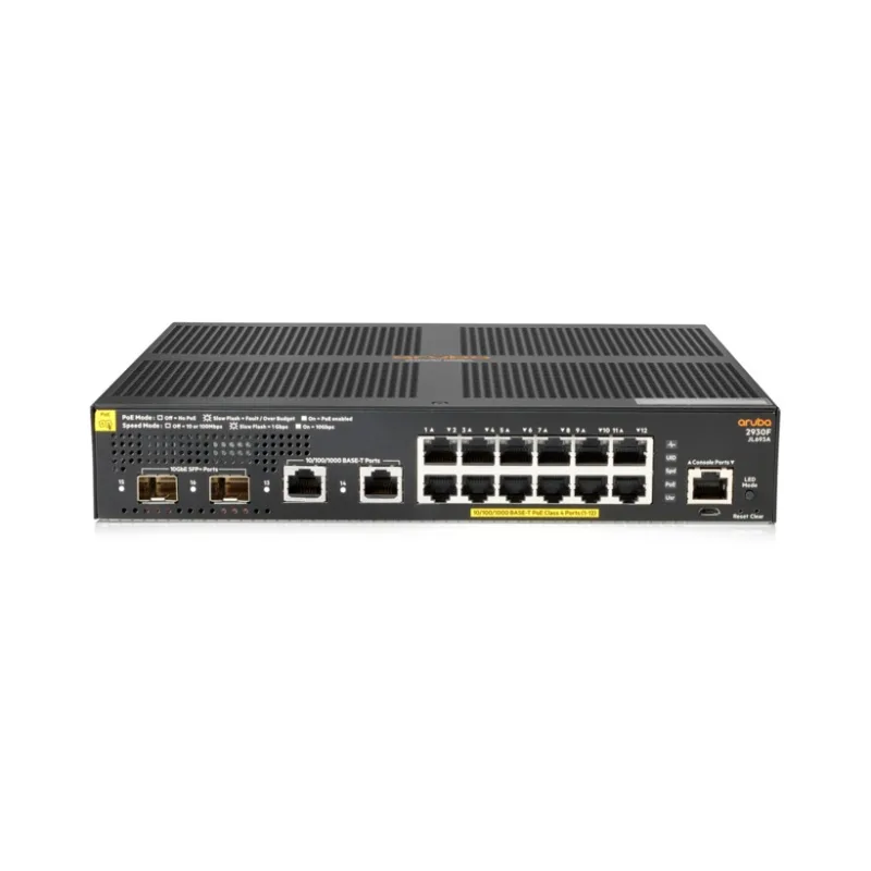 HP ENTERPRISE Aruba 2930F 12G PoE+ Swch JL693A