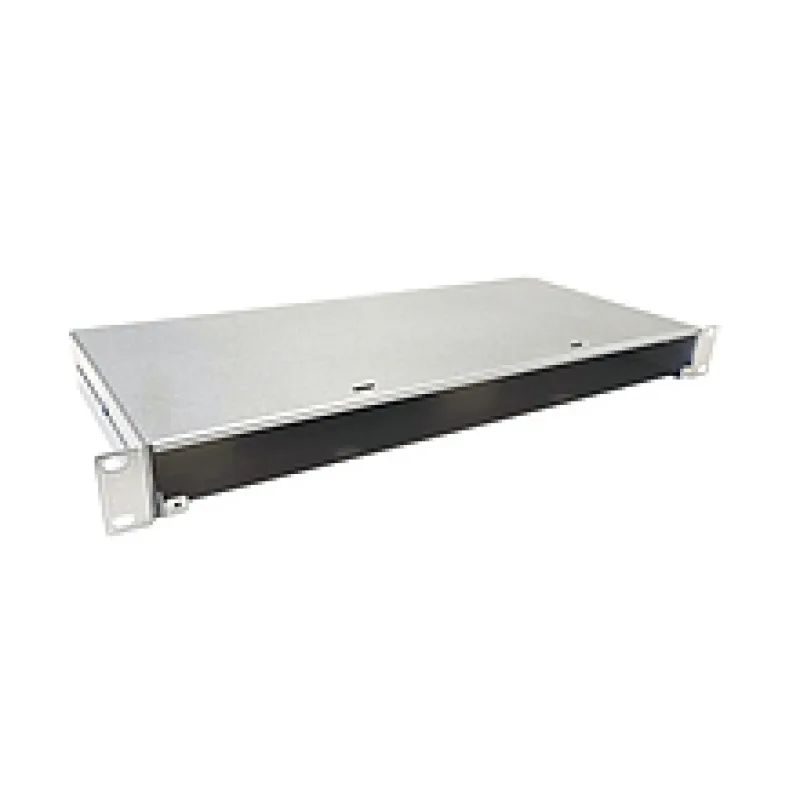 SOLARIX Vana optic.19" 1U ALU s výuvnou policí bez čela 86010306
