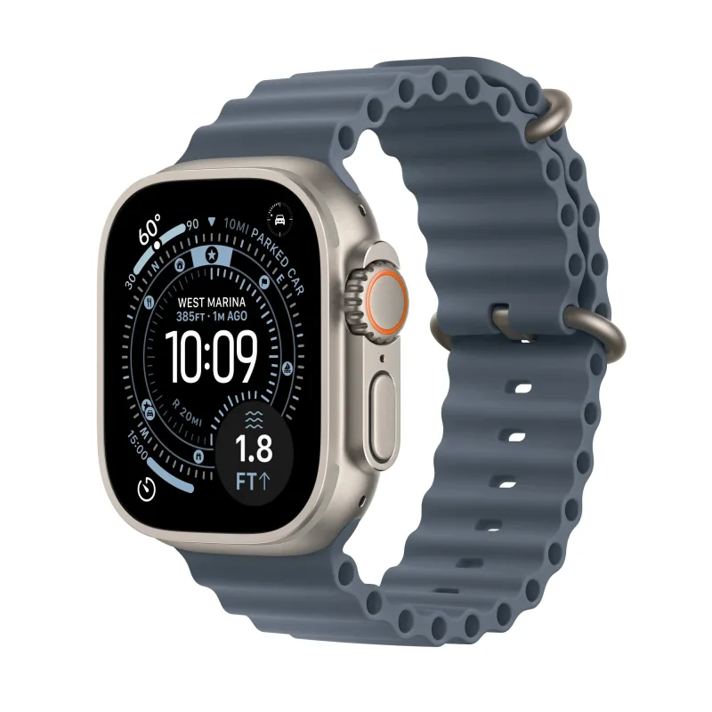 Apple Watch Ultra 3/49/Sport Band/Anchor Blue MEWH4QC/A