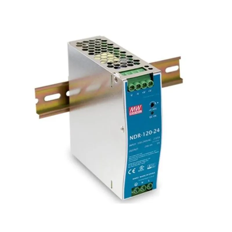 MEAN WELL MEANWELL - NDR-120-48 - Průmyslový napájecí spínaný zdroj 48V 120W na DIN NDR-120-48