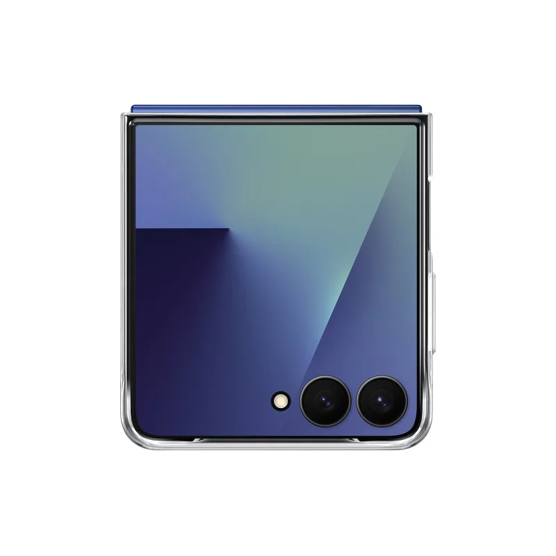 Samsung Průhledný zadní kryt Flip7 Transparent EF-AF766CTEGWW