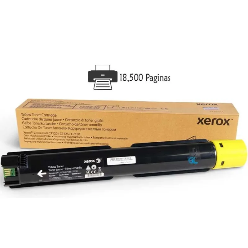 Xerox VL C7100 Yellow Toner 18 500 str. 006R01831