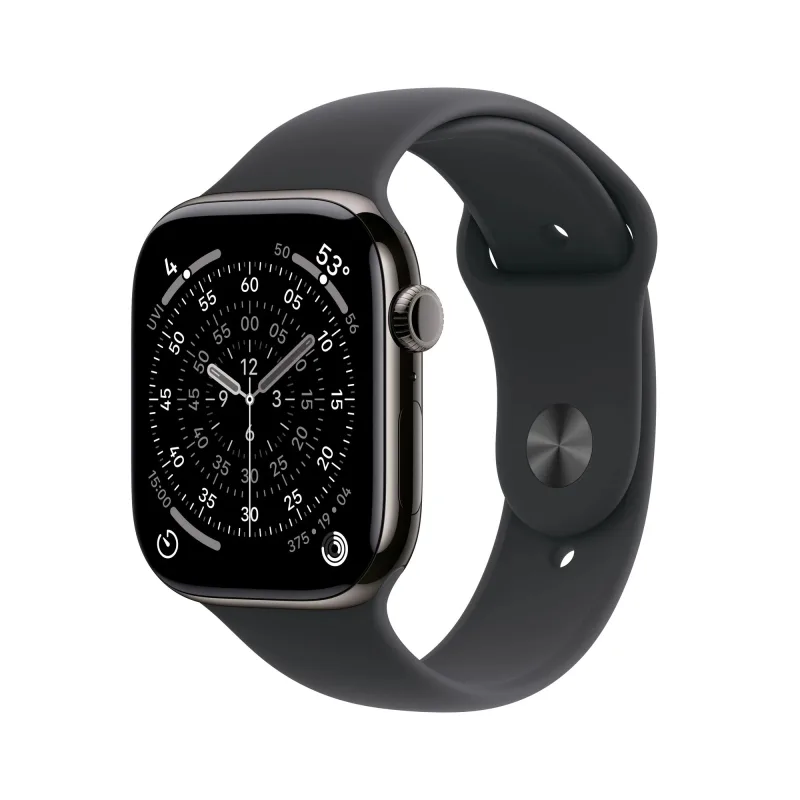 Apple Watch S11 Cell/46/Sport Band/Black MFD14WF/A