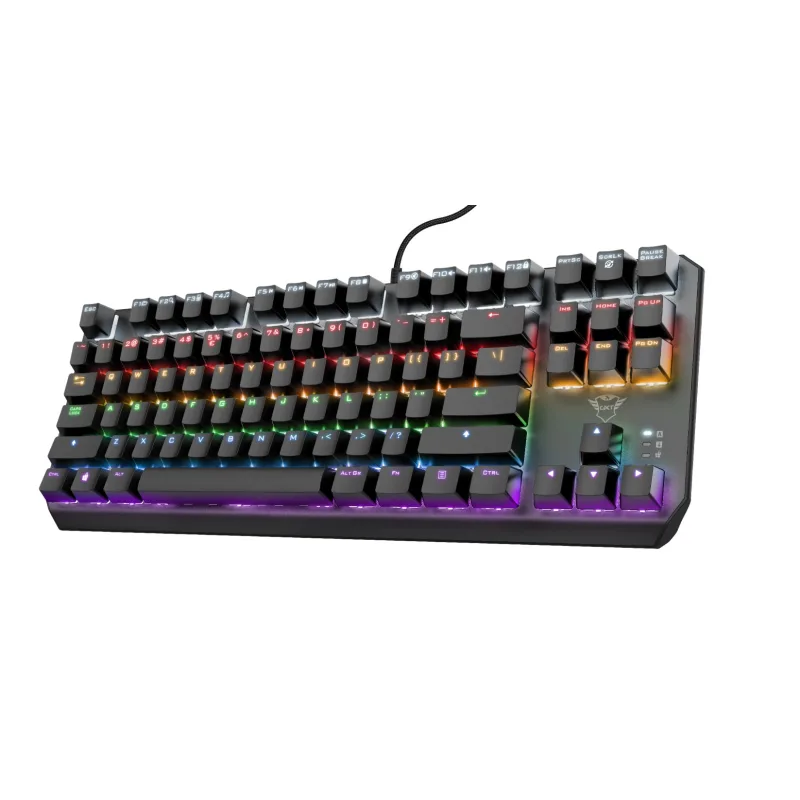 TRUST GXT834 CALLAZ/Drátová USB/US layout/Černá 24404