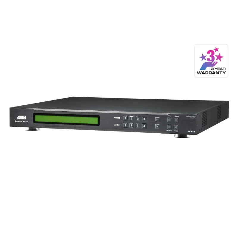 ATEN 4x4 port HDMI matrix přepínač a scaler VM5404HA