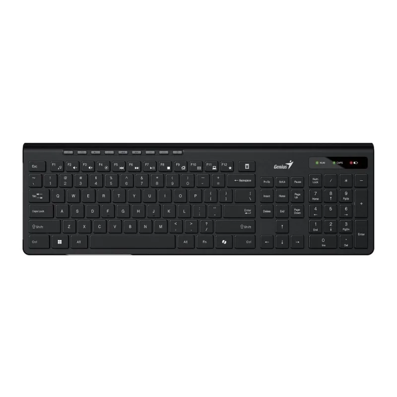 Genius SlimStar 7230/Bezdrátová USB/CZ-SK layout/Černá 31310021411
