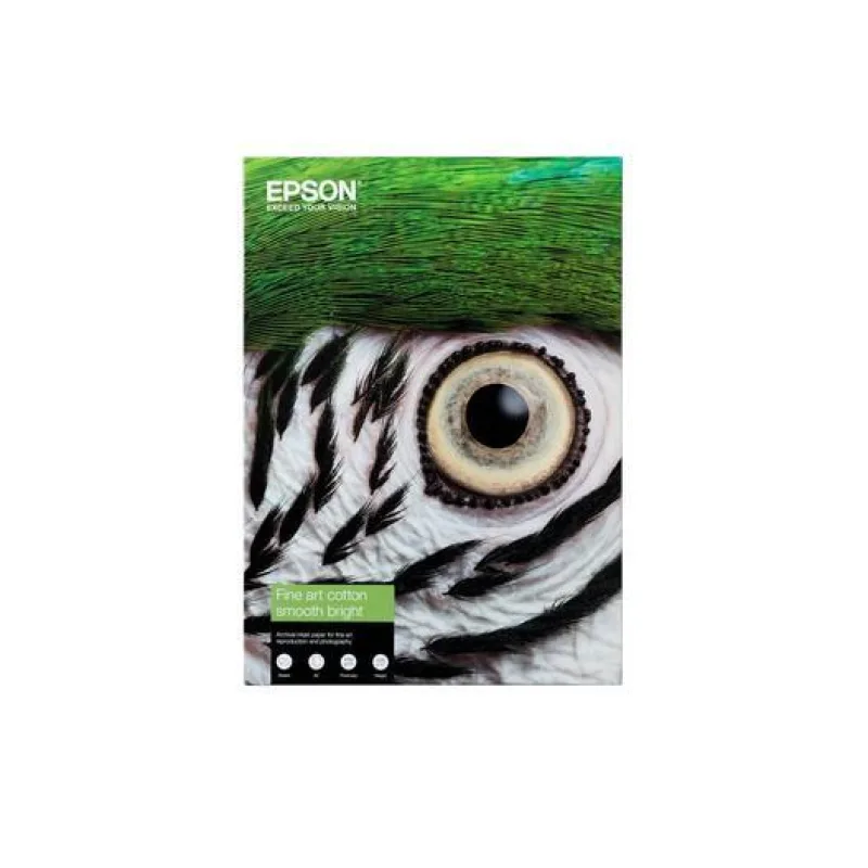 EPSON Fine Art Cotton Smooth Bright A4 25 Sheets C13S450274
