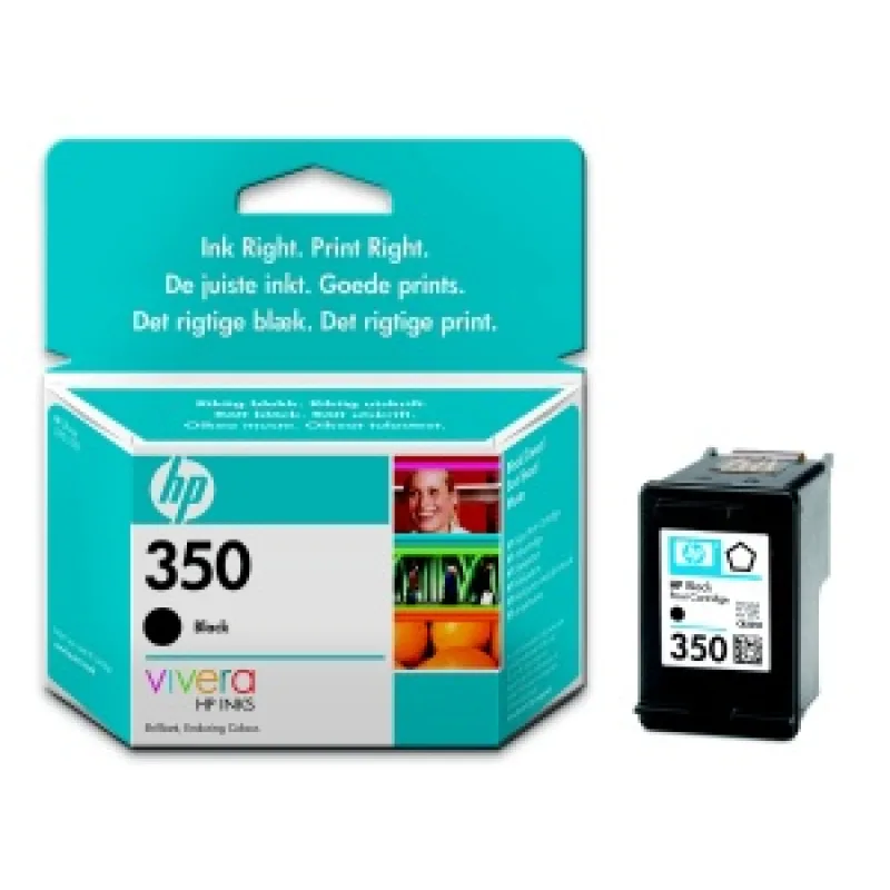 HP 350 - černá inkoustová kazeta, CB335EE CB335EE