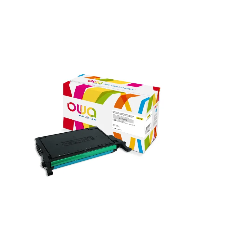 OWA Armor toner kompatibilní s Samsung CLTY5082L, 4000st, žlutá/yellow K15463OW
