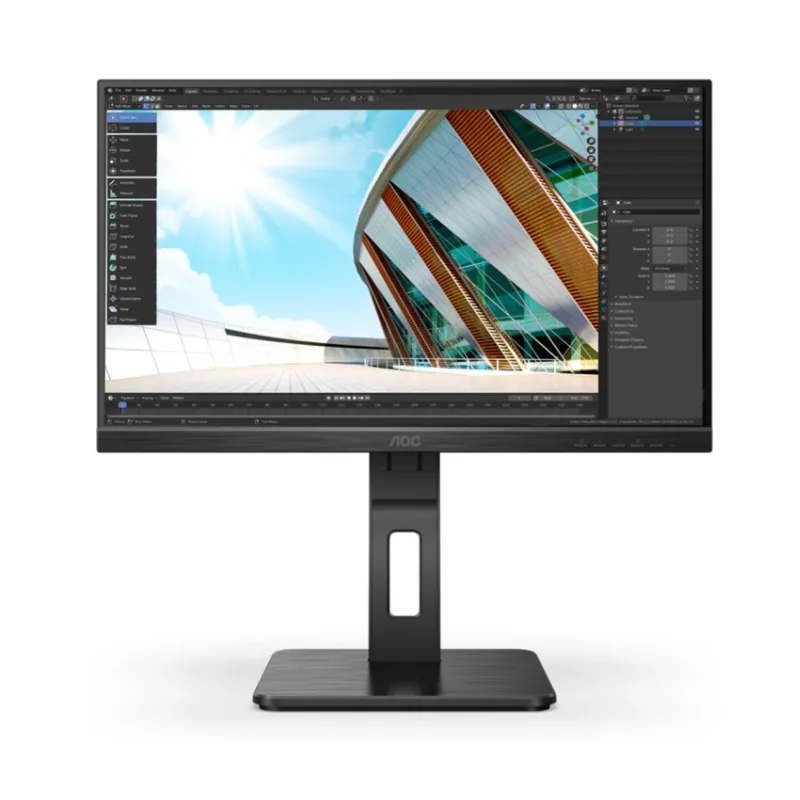 AOC AOC/27P2Q/27"/IPS/FHD/75Hz/4ms/Black/3R 27P2Q