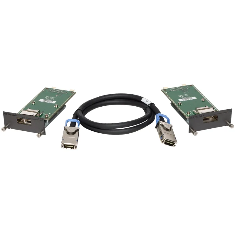 NETGEAR - ProSafe 24 Gigabit Stacking Kit AX742