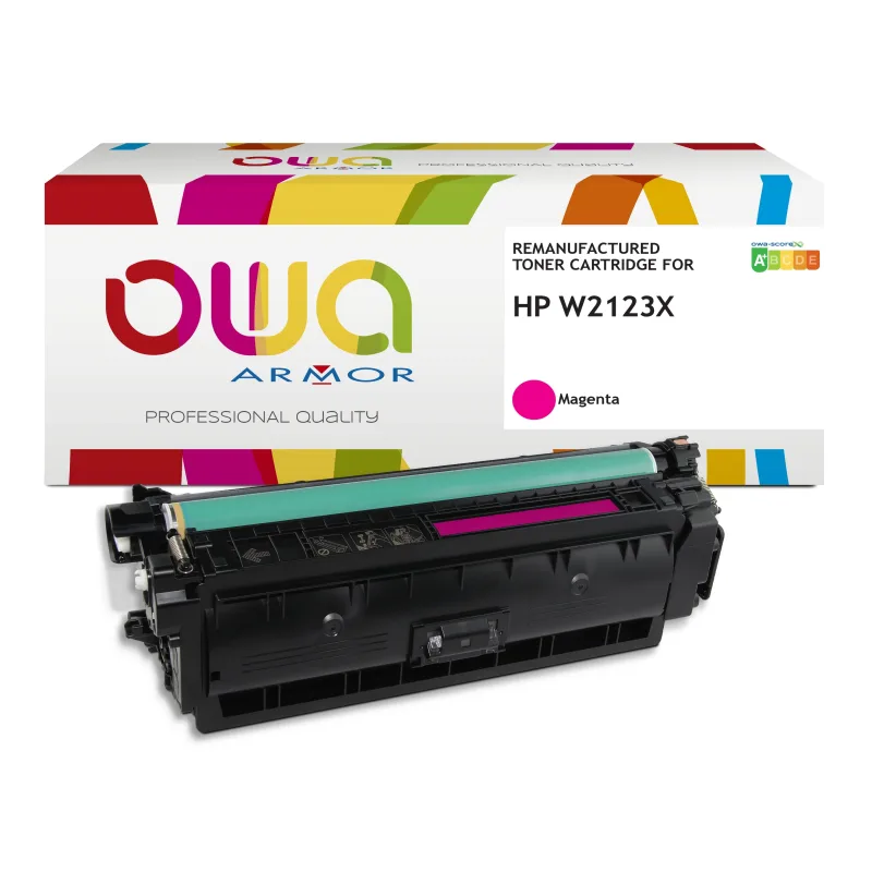 OWA Armor toner kompatibilní s HP W2123X,10000st, červená/magenta K18949OW