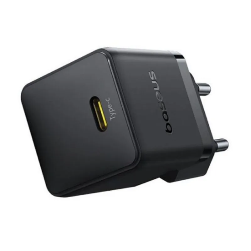 NONAME Baseus Rychlonabíječka do sítě Palm 30W USB-C PD QC 3.0 černá 6932172672775