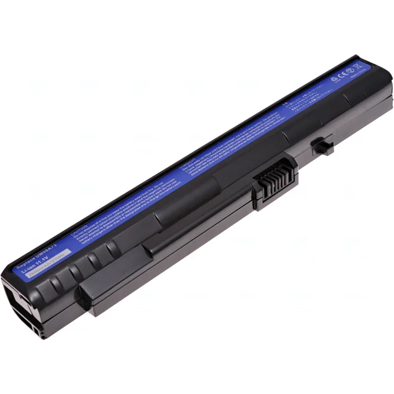 Baterie T6 Power Acer Aspire One 8, 9, 10, 1, A110, A150, D150, D250, P531h, 2600mAh, 29Wh, 3cell NBAC0050