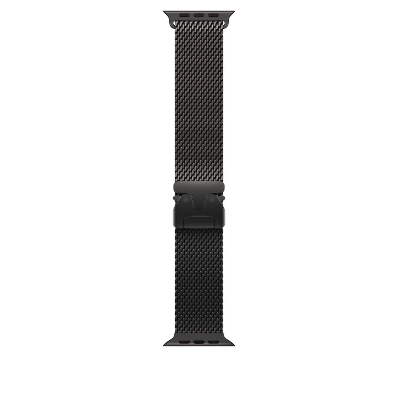APPLE Watch Acc/49/Black Titanium Milanese Loop - M MGHT4ZM/A