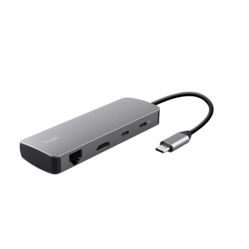TRUST DALYX 8-IN-1 MULTIPORT ADAPTER 25672