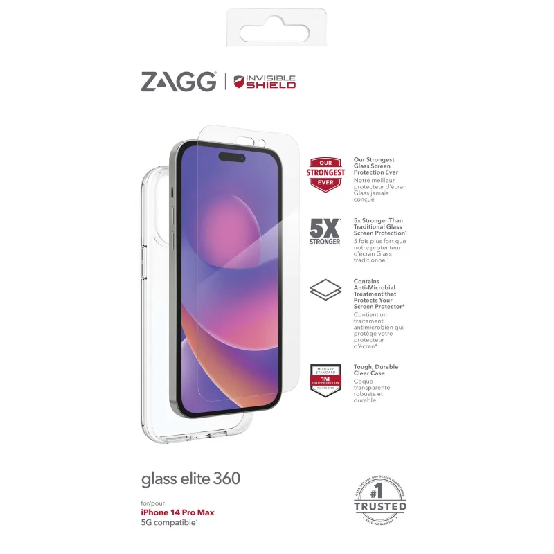 INVISIBLESHIELD ZAGG Invisible Shield Elite 360° sklo + kryt iPhone 14 Pro Max 200510207