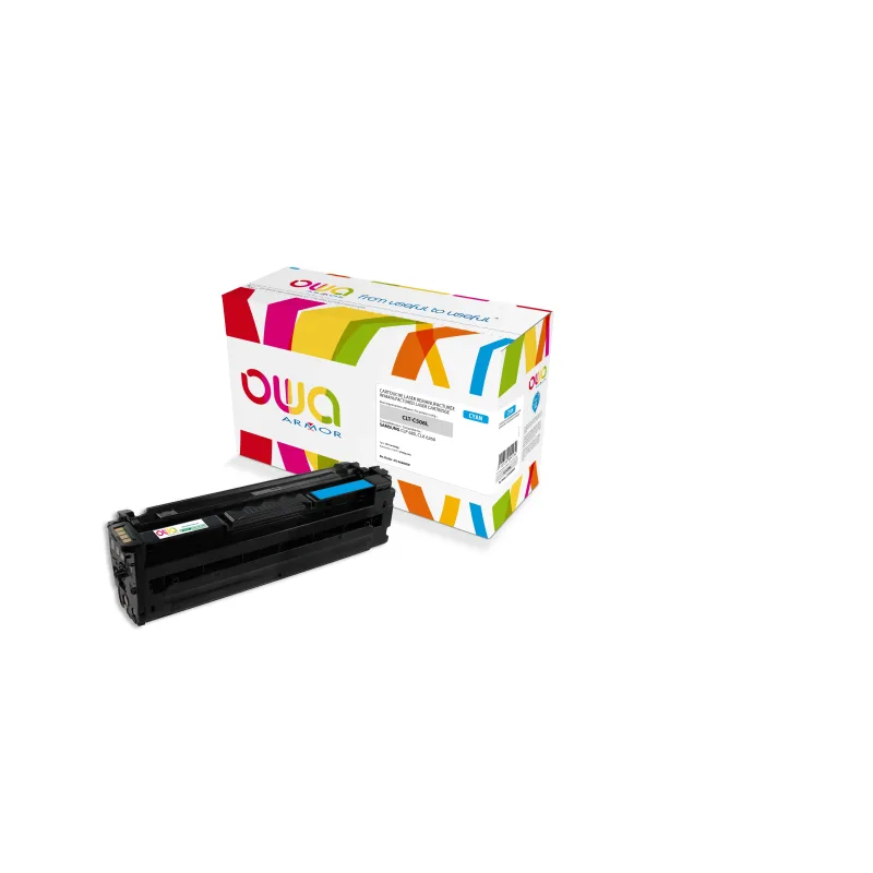 OWA Armor toner kompatibilní s Samsung CLTC506L, (CLT-C506L, C506, SU038A) 3500st, modrá/cyan K15668OW