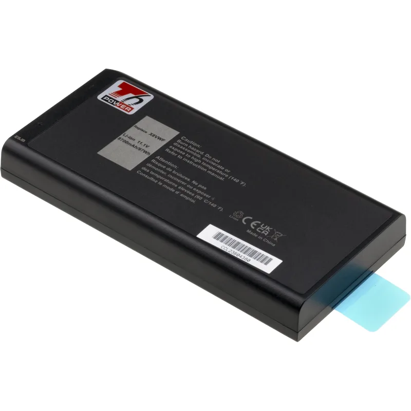 Baterie T6 Power Dell Latitude 14 5404, 5414, 14 7404, 7414 Rugged, 8700mAh, 97Wh, 9cell, Li-ion NBDE0218