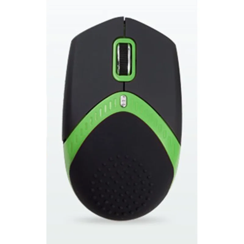 EXACTGAME AMEI AM-M101G/Ergonomická/Optická/1 600 DPI/Drátová USB/Černá-zelená AMEI AM-M101G