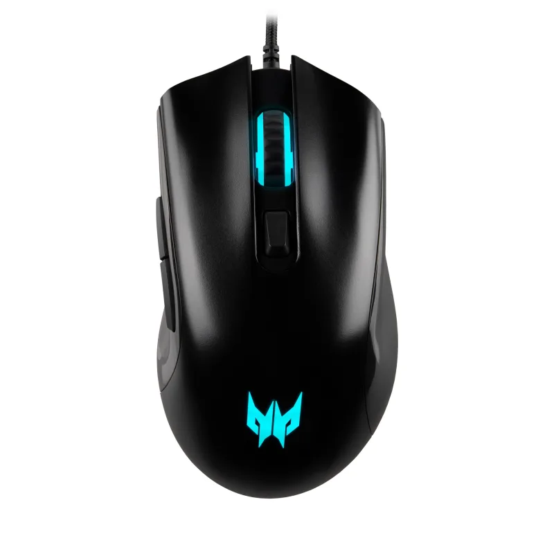 Acer Predator Cestus 333/Herní/Optická/Pro praváky/16 000 DPI/Drátové USB-A/Černá GP.MCE11.03S