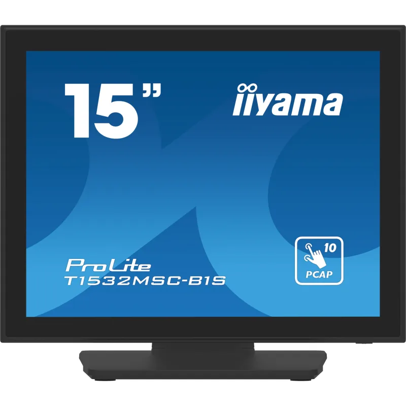 15" iiyama T1532MSC-B1S:PCAP,10P,FHD,HDMI,DP T1532MSC-B1S