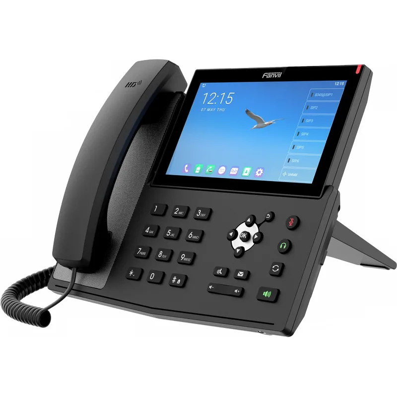 GRANDSTREAM Fanvil X7A Android SIP telefon 7"bar.dotyk.displ., android 9, 20 SIP účt, 112 DSS tl.,WiFi,BT,USB X7A