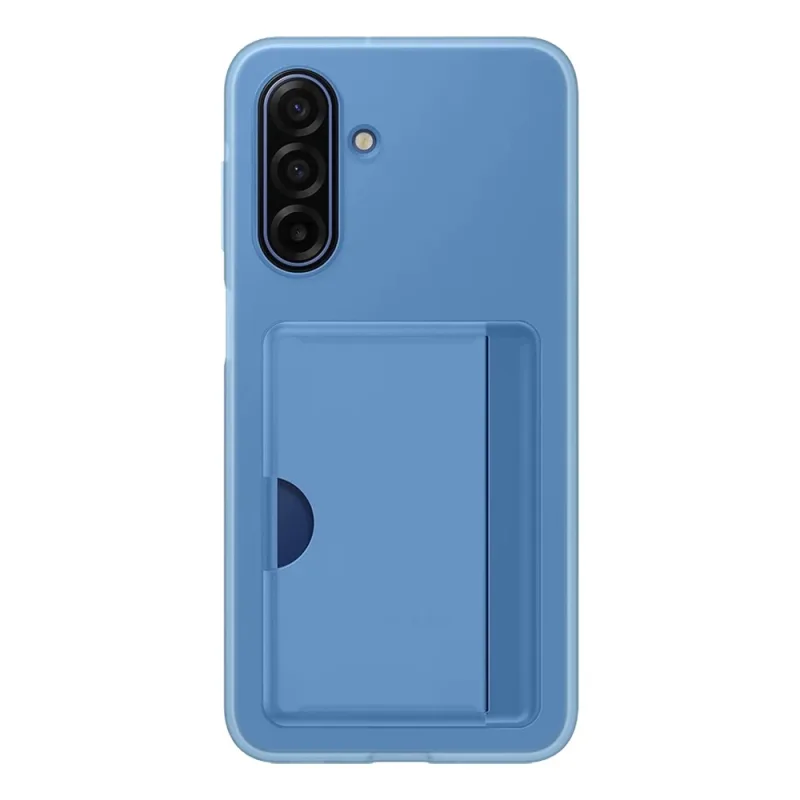 Samsung Zadní kryt s kapsou na kartu A17 Blue EF-OA176TLEGWW