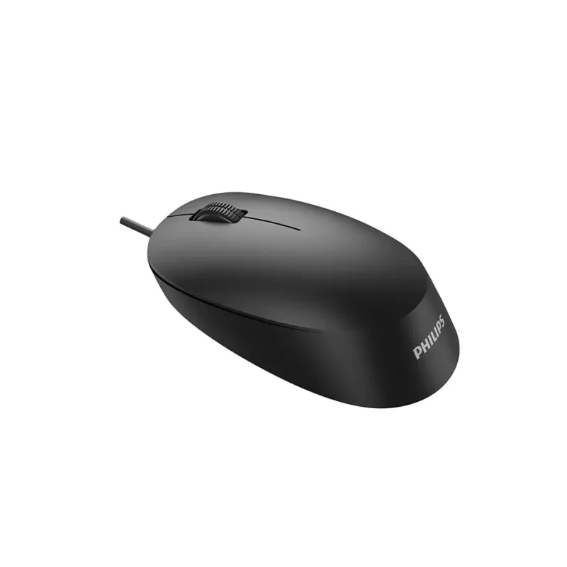 Philips SPK7207B/Kancelářská/Optická/1 600 DPI/Drátová USB/Černá SPK7207B/00