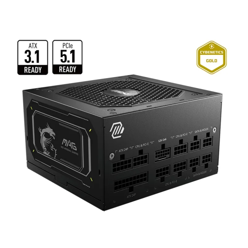 MSI zdroj MAG A750GL PCIE5 II 750W 80PLUS GOLD m MAG A750GL PCIE5 II