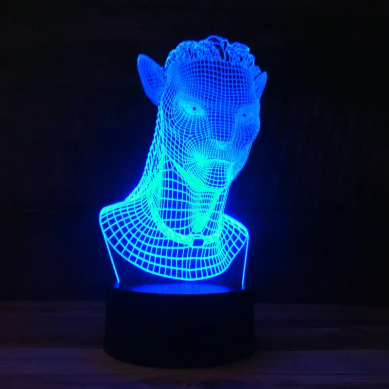 3Dmix 3DL-BTC052 – 3D LED nočná lampa - Avatar (Bluetooth reproduktor - farba čierna)