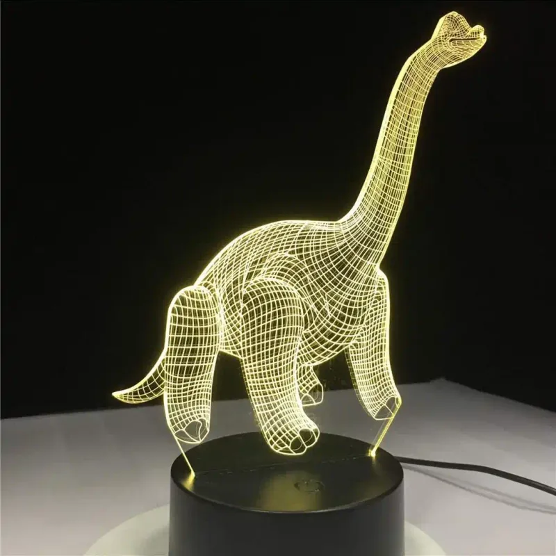 3Dmix 3DL-DFS045 – 3D LED nočná lampa - Diplodokus (Aroma)
