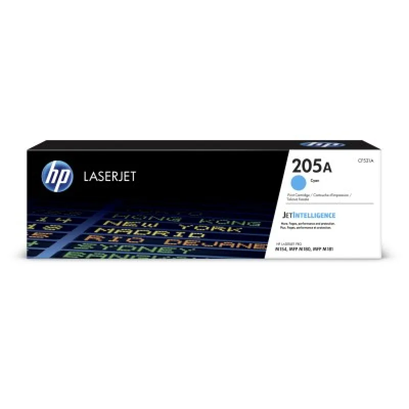 HP 205A Cyan Original LJ Toner Cartridge, CF531A CF531A