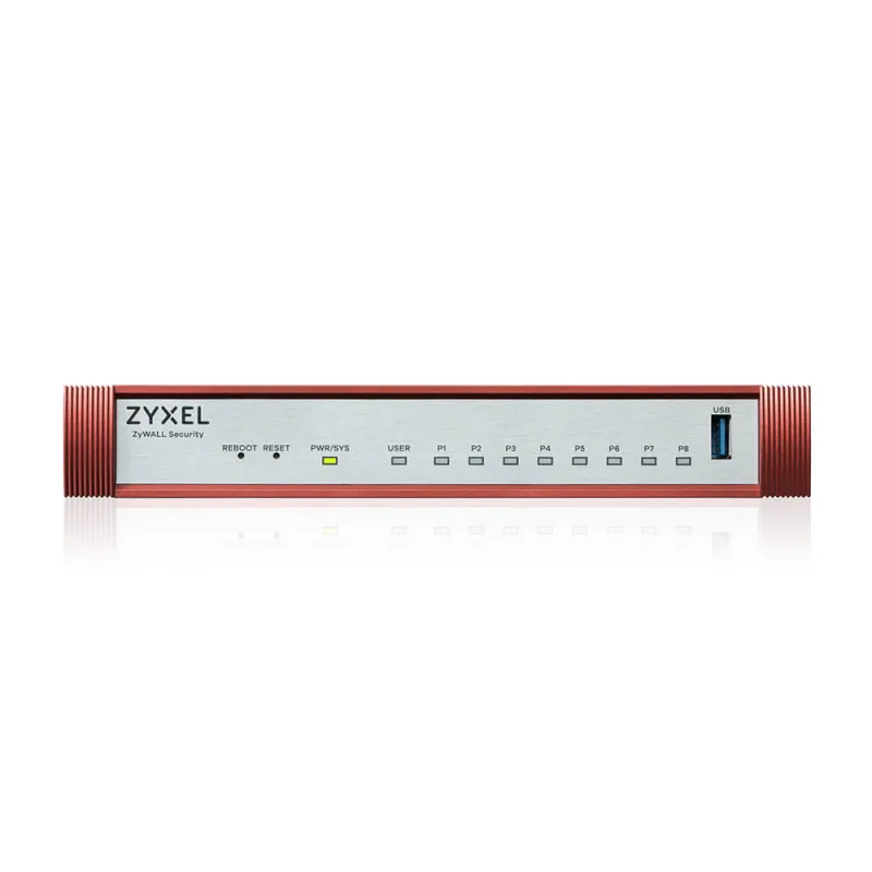 ZYXEL USG Flex 100H,7xGig.,1*USB,1YR secur. USGFLEX100HP-EU0102F