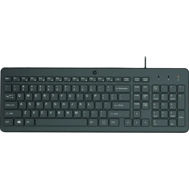 HP 150/Drátová USB/UK layout/Černá 664R5AA#ABB