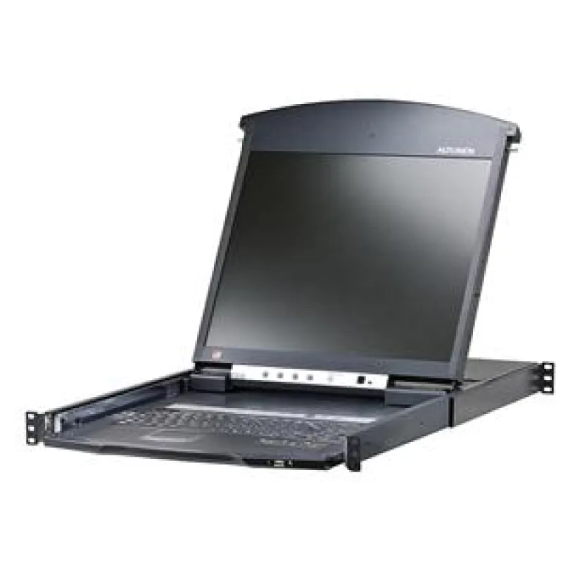 Aten 16-port Cat.5 KVM PS/2+USB,19" LCD, touch KL-1516N