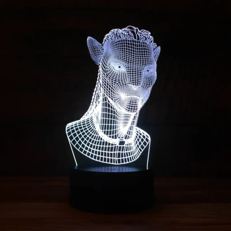3Dmix 3DL-SL052 – 3D LED nočná lampa - Avatar (Solar)