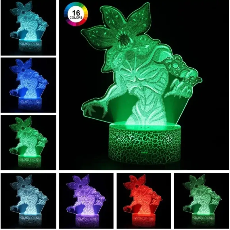 3Dmix 3DL-SMRT070 – 3D LED nočná lampa 3Dmix - Stranger Things (Smart)