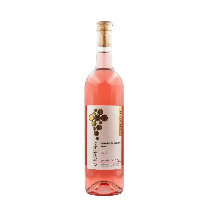 Vinpera Frankovka modrá rosé premium polosuché 0.75l