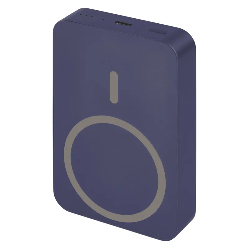 EMOS POWERBANKA WI 1046, bezdrátové nabíjení 20W, 10.000mAh, MODRÁ, 1xUSB-C 1613055100