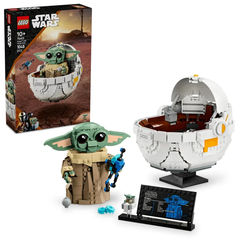 LEGO Star Wars™ 75403 Grogu™ vo vznášajúcom sa kočíku
