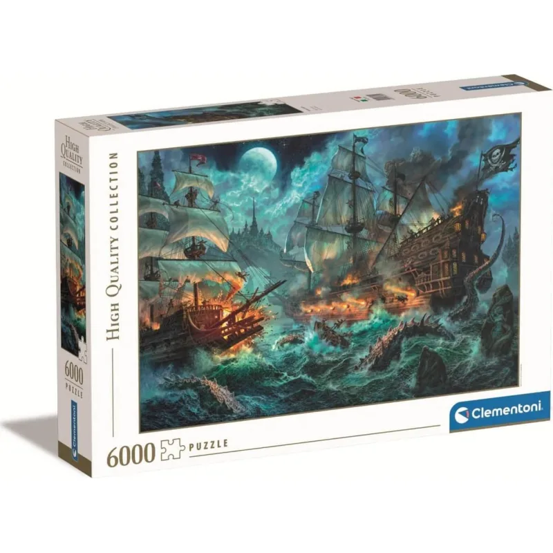 Puzzle Clementoni 6000 dielikov Pirátska bitka