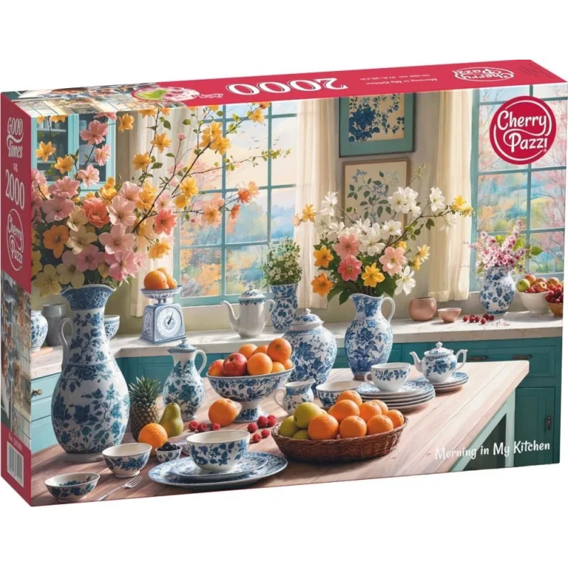 Puzzle Cherry Pazzi 2000 dielikov Ráno v mojej kuchyni