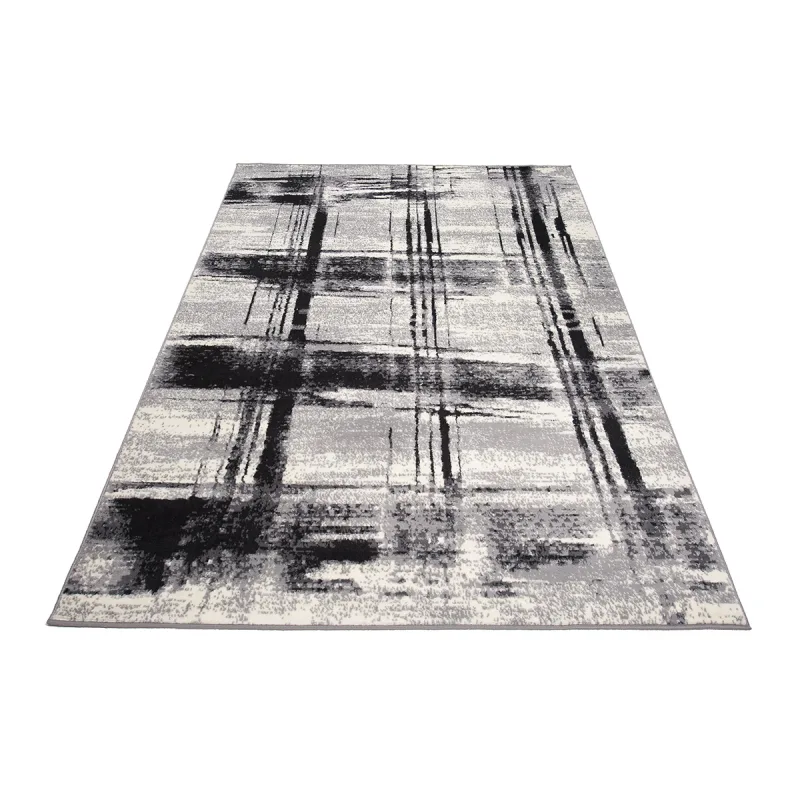 Chemex Moderný koberec Tap - čiary 2 - sivý Rozmer koberca: 80x150 cm